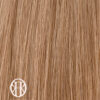 Beige mocha light brown hair extensions #8