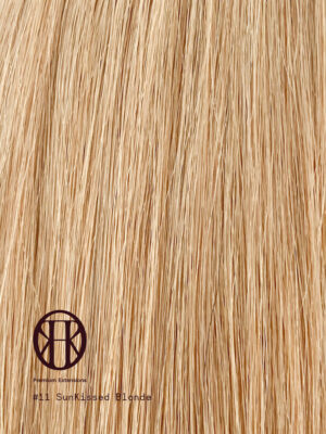 Dark blonde hair extensions #11
