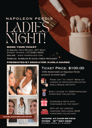 NAPOLEON PERDIS - Ladies Night (In Salon Event)